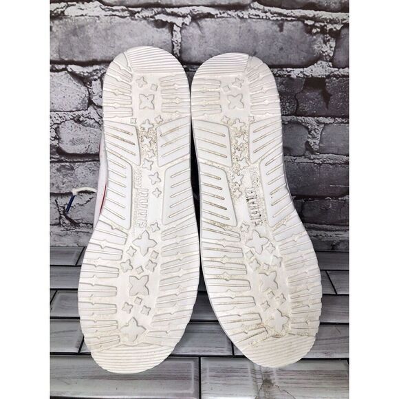 Hey Dude Wally Patriotic American Flag Casual Slip On Men Sz 12M US/45 USA - Picture 11 of 16